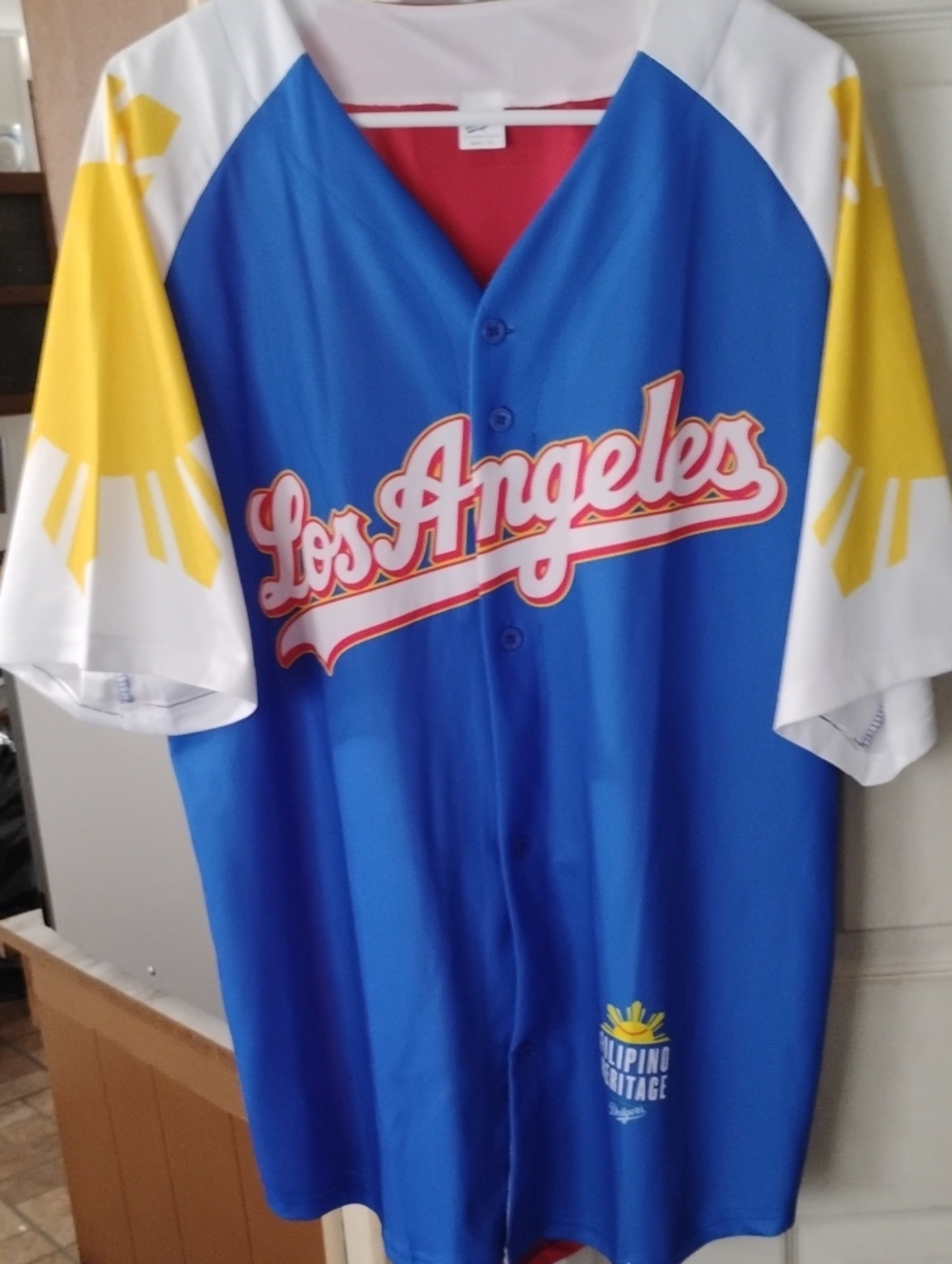 LA Dodgers Filipino Heritage Night Jersey